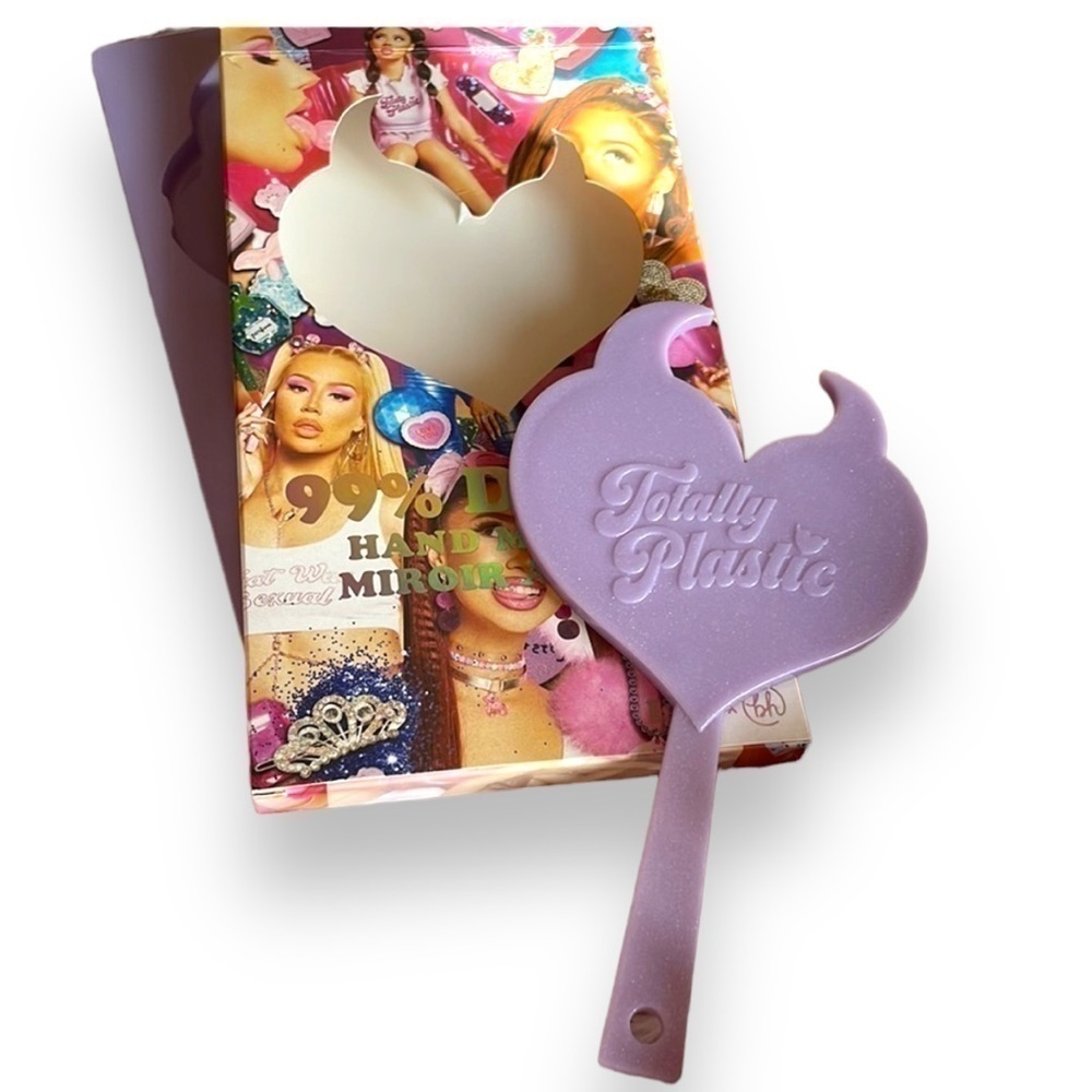 Fun Pastel Devil heart Mirror